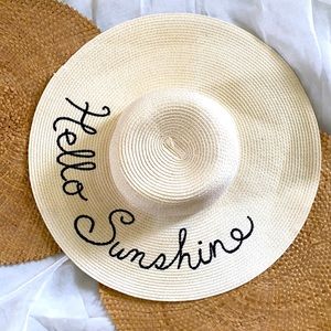 Hello sunshine Summer hat